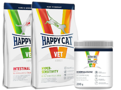 veterinární řada Happy Dog & Happy Cat